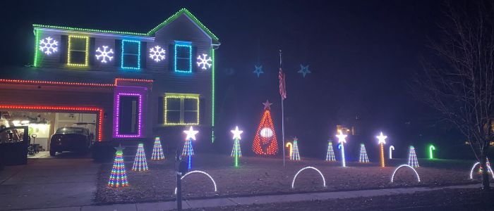 A picture of Offshore illuminations  where you can find some amazing Christmas Lights.